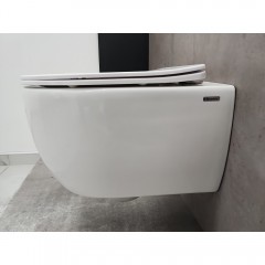 Унитаз подвесной Bloomix Diva MD1211R/UF1 безободковый Ceramic+
