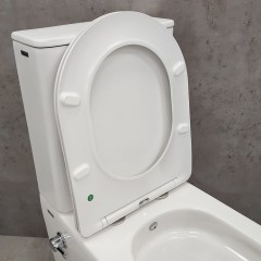 Унитаз Bloomix Barron AD3091TSB/UF1 безободковый торнадо с функцией биде и смесителем