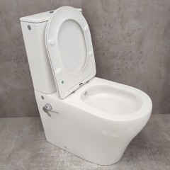 Унитаз Bloomix Rittberger AD3092TSB/F1 Ceramic+ безободковый торнадо с функцией биде и смесителем
