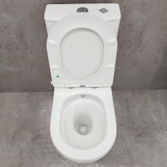 Унитаз Bloomix Rittberger AD3092TSB/F1 Ceramic+ безободковый торнадо с функцией биде и смесителем