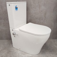 Унитаз Bloomix Rittberger AD3092TSB/F1 Ceramic+ безободковый торнадо с функцией биде и смесителем