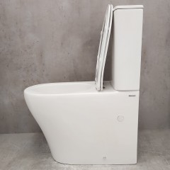 Унитаз Bloomix Rittberger AD3092TSB/F1 Ceramic+ безободковый торнадо с функцией биде и смесителем