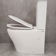Унитаз Bloomix Rittberger AD3092TSB/F1 Ceramic+ безободковый торнадо с функцией биде и смесителем
