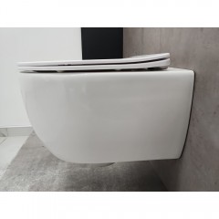 Инсталляция Geberit 458.149.21.1 + кнопка смыва Delta01 115.107.21.1 + унитаз Bloomix Diva MD1211R/UF1 безободковый Ceramic+ с сиденьем