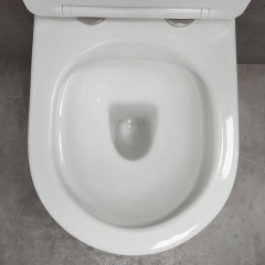 Инсталляция Geberit 458.128.21.1 + унитаз Bloomix Diva MD1211R/UF1 безободковый Ceramic+ с сиденьем