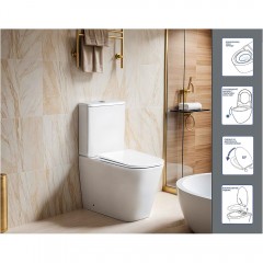Унитаз Cerutti Manlio CT10618 безободковый