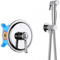 Смеситель с гигиеническим душем встраиваемый Aquatek Классик AQ1519CR