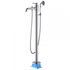 Смеситель для ванны Aquatek Классик AQ1545CR напольный
