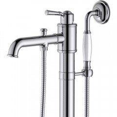 Смеситель для ванны Aquatek Классик AQ1545CR напольный