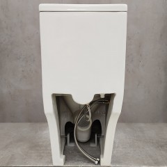 Унитаз Bloomix S-Line 2324SB/UF1 Ceramic+ моноблок безободковый с функцией биде и смесителем