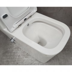 Унитаз Bloomix S-Line 2324SB/UF1 Ceramic+ моноблок безободковый с функцией биде и смесителем