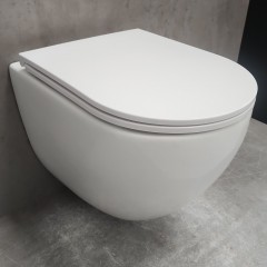 Унитаз подвесной Bloomix Altair 3.0 AD1255T/UF1 безободковый торнадо