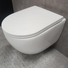 Унитаз подвесной Bloomix Altair 3.0 AD1255T/UF1 безободковый торнадо