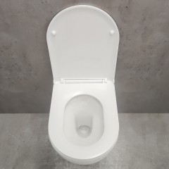 Унитаз подвесной Bloomix Altair 3.0 AD1255T/UF1 безободковый торнадо