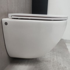 Унитаз подвесной Bloomix Altair 3.0 AD1255T/UF1 безободковый торнадо Ceramic+