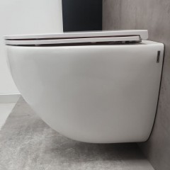 Унитаз подвесной Bloomix Altair 3.0 AD1255T/UF1 безободковый торнадо Ceramic+