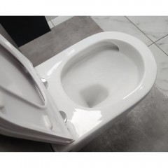 Унитаз подвесной Bloomix Altair 3.0 AD1255T/UF1 безободковый торнадо Ceramic+
