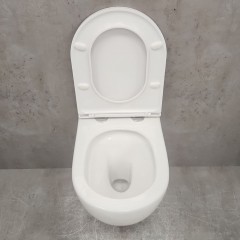 Унитаз подвесной Bloomix Altair 3.0 AD1255T/UF1 безободковый торнадо Ceramic+