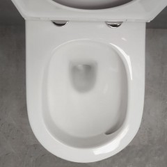 Унитаз подвесной Bloomix Altair 3.0 AD1255T/UF1 безободковый торнадо Ceramic+