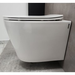 Инсталляция Grohe 38772001 + унитаз Bloomix Enjoy AD1304SB Ceramic+ безободковый с биде и смесителем