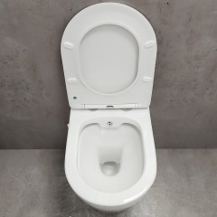 Инсталляция Grohe 38772001 + унитаз Bloomix Enjoy AD1304SB Ceramic+ безободковый с биде и смесителем