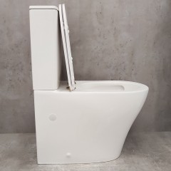 Унитаз Bloomix Barron 3.0 AD3091T/UF3gold безободковый торнадо