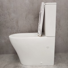 Унитаз Bloomix Barron 3.0 AD3091T/UF3gold безободковый торнадо