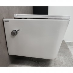 Инсталляция Grohe 38811KF0 + унитаз Bloomix Arum 1303SB безободковый с биде и смесителем