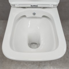 Унитаз Bloomix X-Cube AD3003RSB/UF1 Ceramic+ безободковый с функцией биде и смесителем