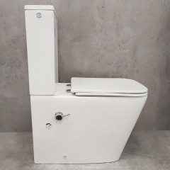 Унитаз Bloomix X-Cube AD3003RSB/UF1 Ceramic+ безободковый с функцией биде и смесителем