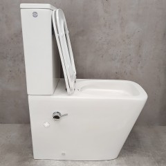 Унитаз Bloomix X-Cube AD3003RSB/UF1 Ceramic+ безободковый с функцией биде и смесителем