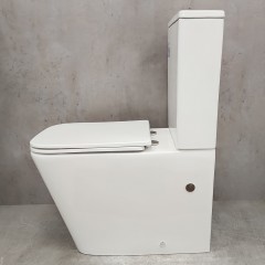 Унитаз Bloomix X-Cube AD3003RSB/UF1 Ceramic+ безободковый с функцией биде и смесителем