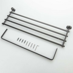 Полка с полотенцедержателем Aquatek Бетта AQ4615BGM