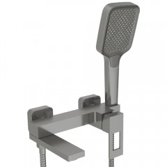 Смеситель для ванны Felice 0740 gun metal