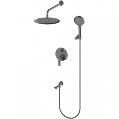 Душевая система встраиваемая Felice 8020 gun metal
