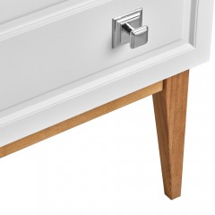 Тумба с раковиной ASB-Woodline Каталина 100 white