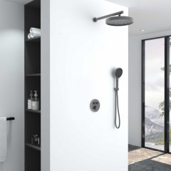 Душевая система встраиваемая Vincea Inspire VSFW-3I22MT2GM термостат