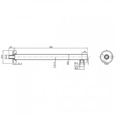 Душевая система встраиваемая Vincea Inspire VSFW-4I212RGM