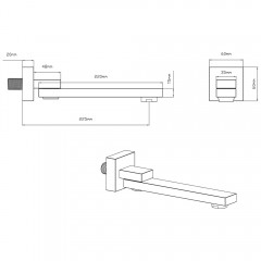 Душевая система встраиваемая Vincea Inspire VSFW-4311RBG