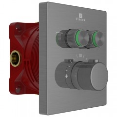 Смеситель для душа встраиваемый Vincea Inspire VSCV-321T-MGM термостат
