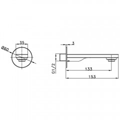 Излив Vincea VSWS-11MB