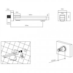Излив Vincea VSWS-41BG