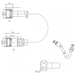 Комплект для душа Vincea Inspire VSHH-3I2AHCH