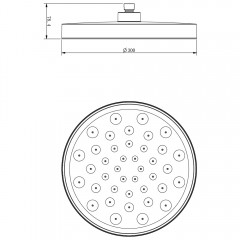 Комплект для душа Vincea Inspire VSHH-3I2AHMB