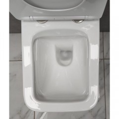 Инсталляция Grohe 38971000+ кнопка смыва Even 38966SH0 белый глянец + унитаз Bloomix Regnum 1202 безободковый с сиденьем
