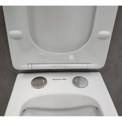 Инсталляция Grohe 38971000+ кнопка смыва Even 38966SH0 белый глянец + унитаз Bloomix Regnum 1202 безободковый с сиденьем