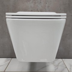 Инсталляция Grohe 38971000+ кнопка смыва Even 38966SH0 белый глянец + унитаз Bloomix Regnum 1202 безободковый с сиденьем
