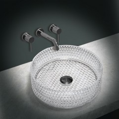 Раковина накладная стеклянная Vincea VBS-5GL01