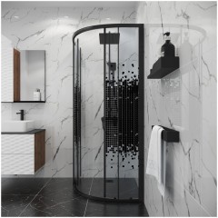 Душевое ограждение Niagara Eco NG-1007-14BLACK
