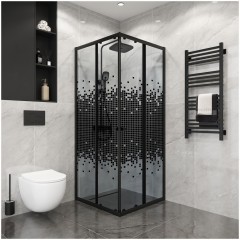 Душевое ограждение Niagara Eco NG-1008-14QBLACK
